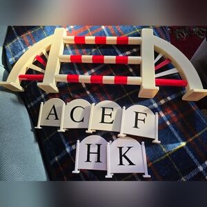 The Battat Our Generation Horse Jump Dressage Letters
